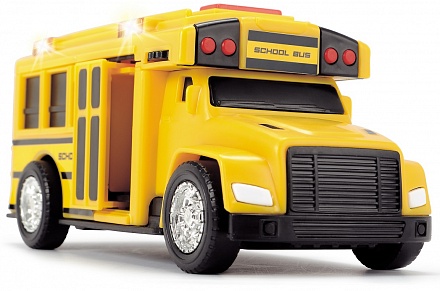 Школьный автобус со светом и звуком 15см Dickie Toys - Омск 
