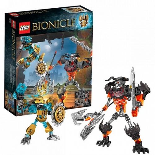ЛЕГО Биониклы 70795 создатель масок против стального черепа САКС 0% - Заинск 