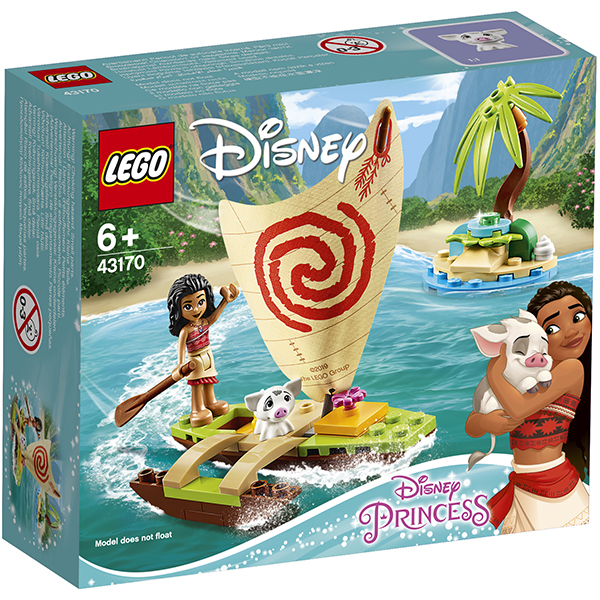LEGO Disney Princess 43170 Конструктор Принцессы Дисней Морские приключения Моаны