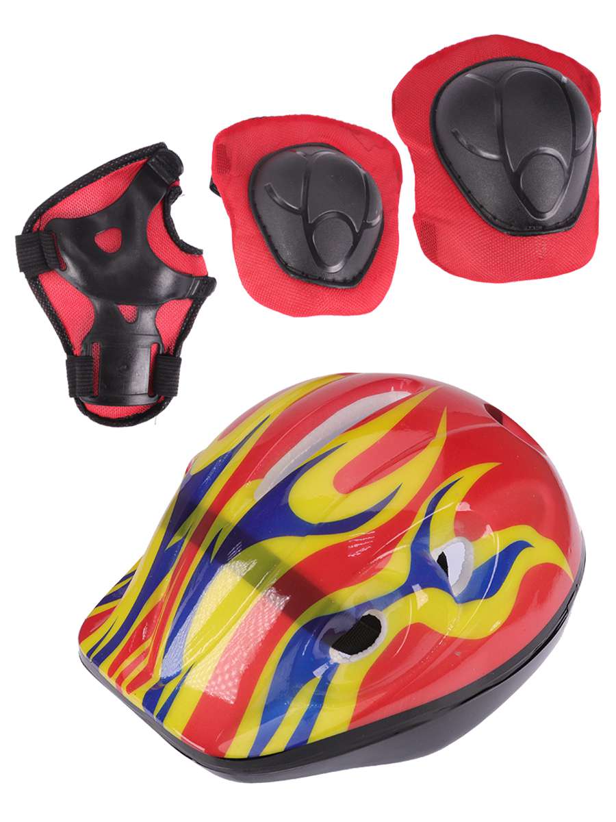 Защита 2001Н-1 Шлем+защита черная 5-13лет Рыжий кот - Оренбург 