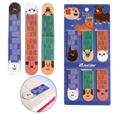 Закладки-магнит 2020-3 Таблица умножения Собачки в наборе 6шт 2*6см - Йошкар-Ола 