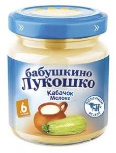 Пюре 100г кабачок/молоко с 6 мес 053016 Б.Лукошко - Омск 