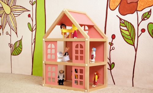 Сборная модель ДК-002 "Кукольный домик" 3 этажа - Йошкар-Ола 