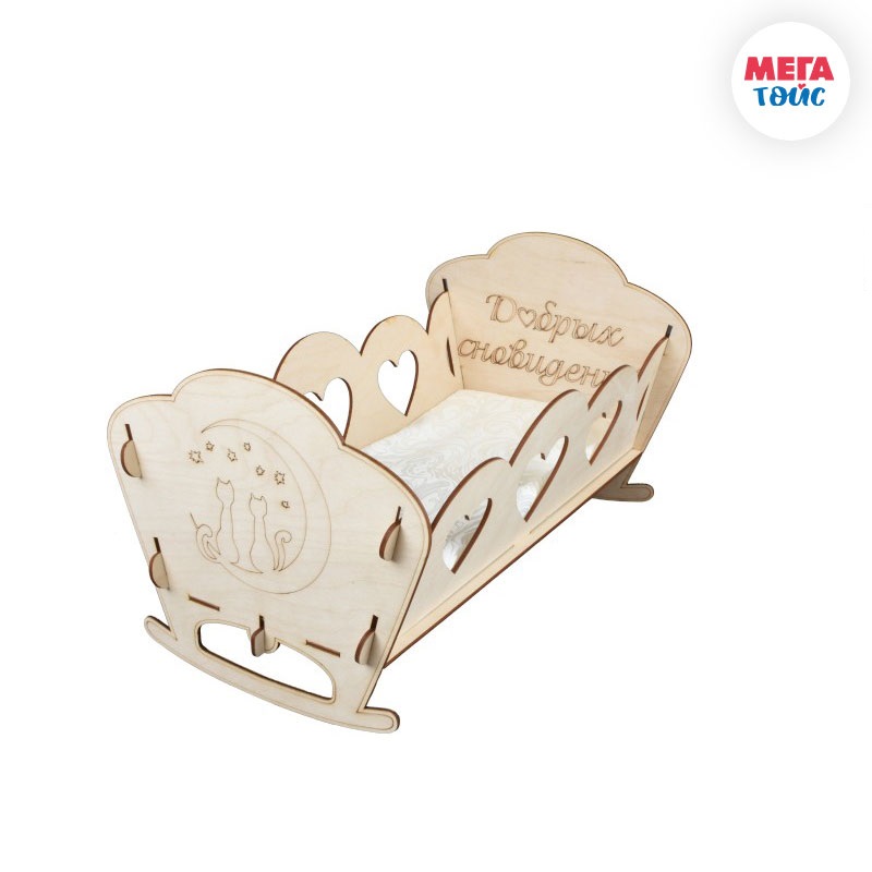 Кровать 11292 Good Dreams Cat кукольная в подарочной упаковке Мега тойс - Елабуга 