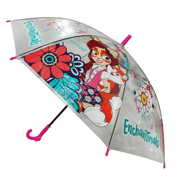 Зонт UM45-EHMS детский "Энчантималс" прозрачный 50см в пакете 268900 - Набережные Челны 