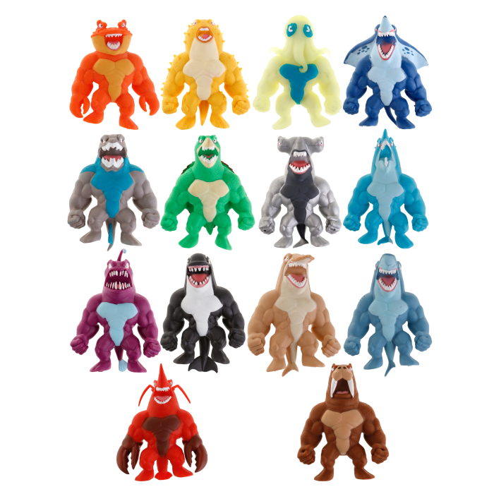 Фигурки тянущиеся Т23255 в ассортименте 14см MONSTER FLEX AQUA - Бугульма 