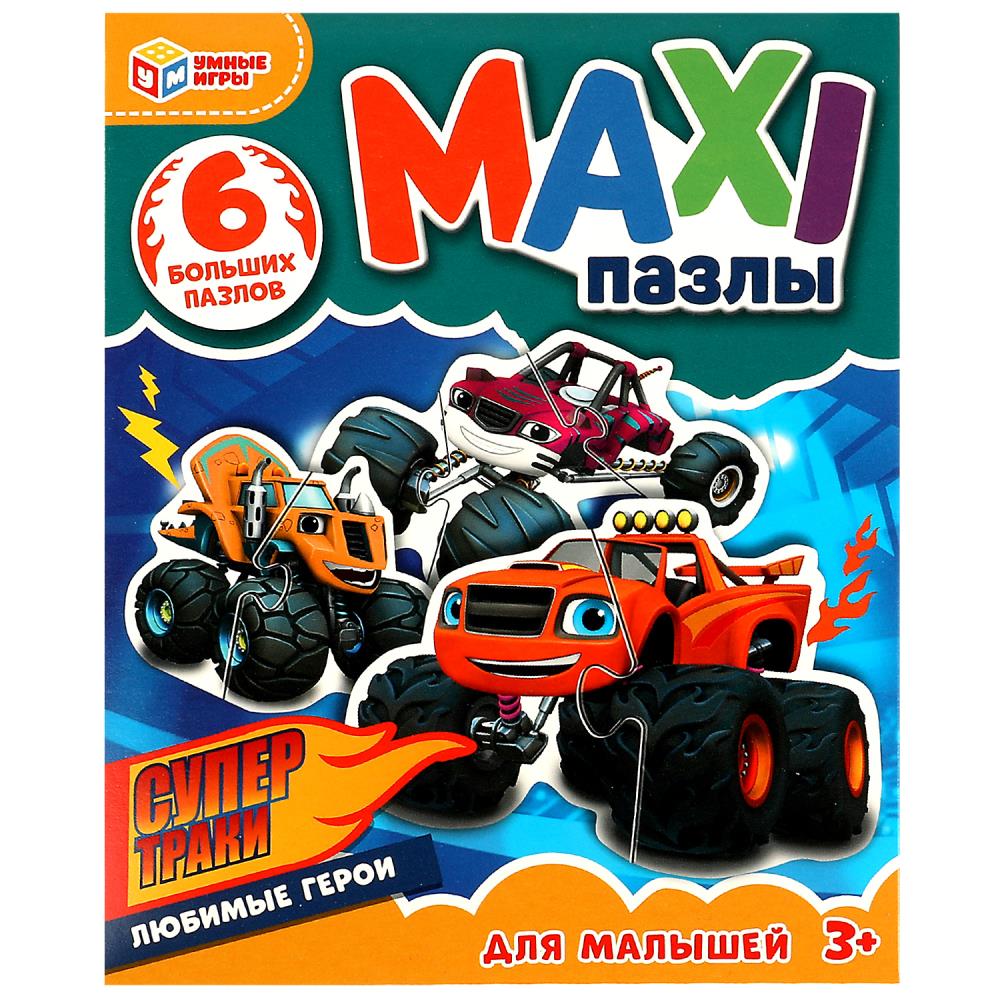 Пазл-макси 6 деталей 83868 Супертраки ТМ Умные игры 353221 - Орск 