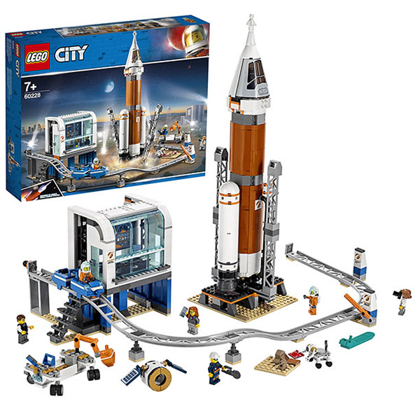 LEGO City 60228 Конструктор ЛЕГО Ракета для запуска в далекий космос и пульт управления запуском - Уфа 