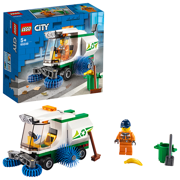 LEGO City 60249 Конструктор ЛЕГО Город Great Vehicles Машина для очистки улиц - Саратов 