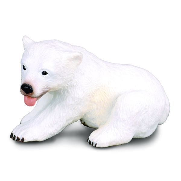 Фигурка 88216 Collecta Медвежонок полярного медведя (сидящий) на блистере S - Заинск 