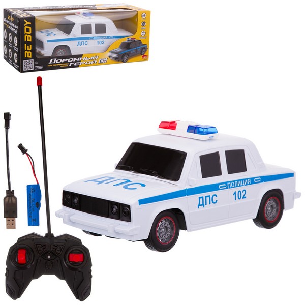 Машина IT109977 на радиоуправлении USB аккум со светом Beboy - Бугульма 