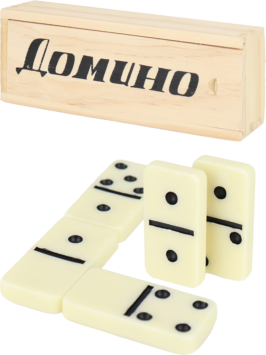 Домино И-0136 пластик 16*5,5*4см в коробке Рыжий Кот - Тамбов 