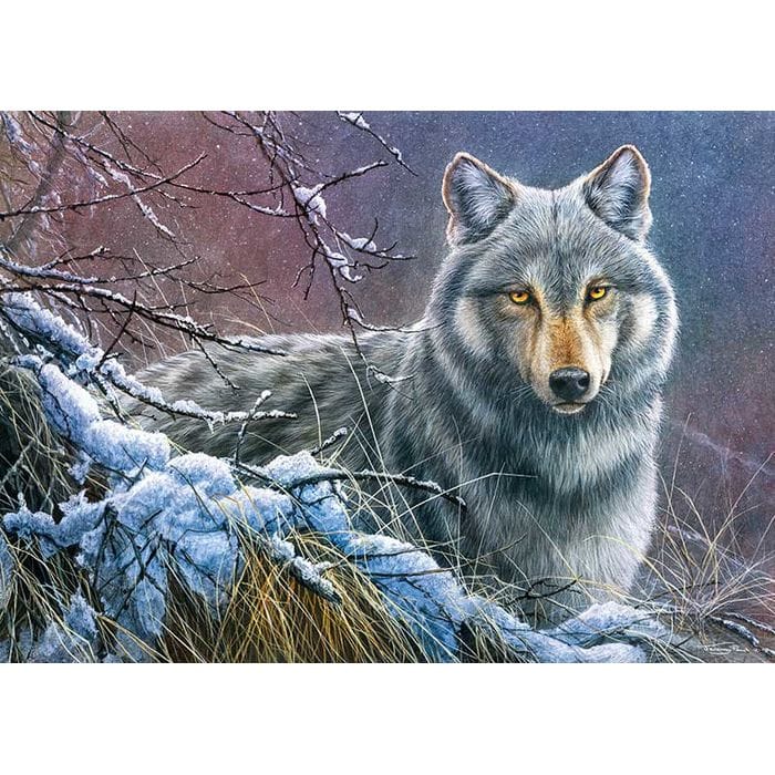 Пазлы 1000эл CP30080 Серый волк - Оренбург 