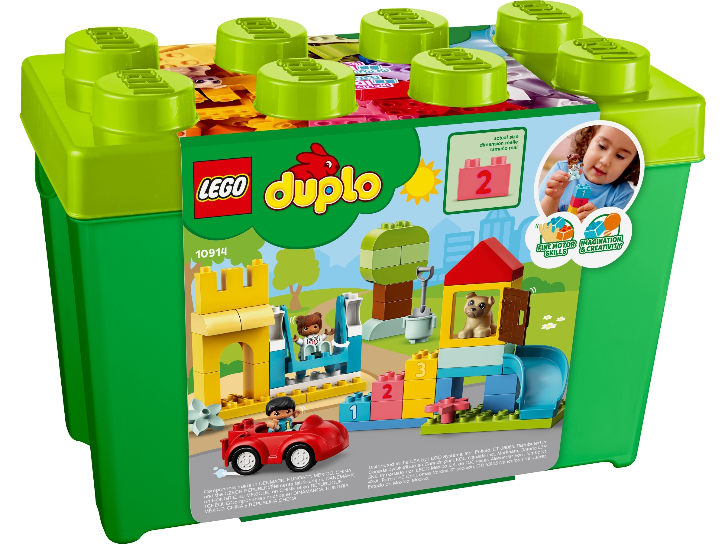 LEGO DUPLO 10914 Конструктор Большая коробка с кубиками - Нижнекамск 