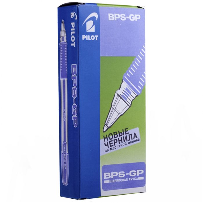 Ручка шариковая BPS-GP-F-L синяя 0,7мм грип Pilot 004559 - Омск 