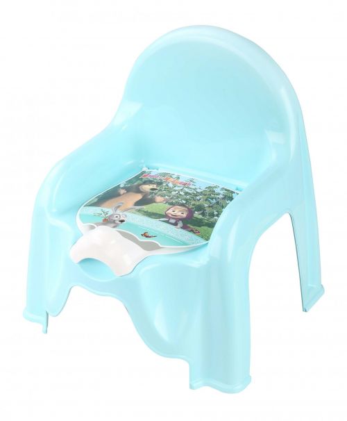 Горшок-стульчик М7312 туалетный детский "Маша и Медведь" - Пенза 