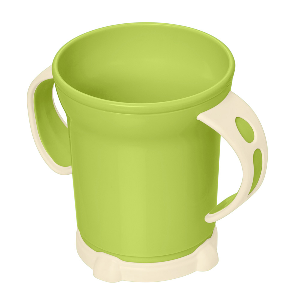 Чашка детская 431312109 270мл цвет: зеленый Бытпласт - Самара 