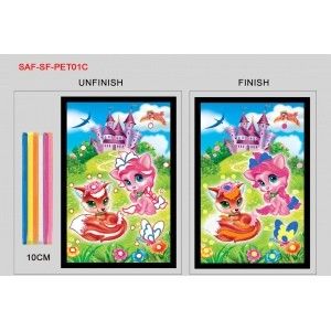 Набор для творчества Мозаика песок"Питомцы" SAF-SF-PET01 Multiart 239297 - Бугульма 