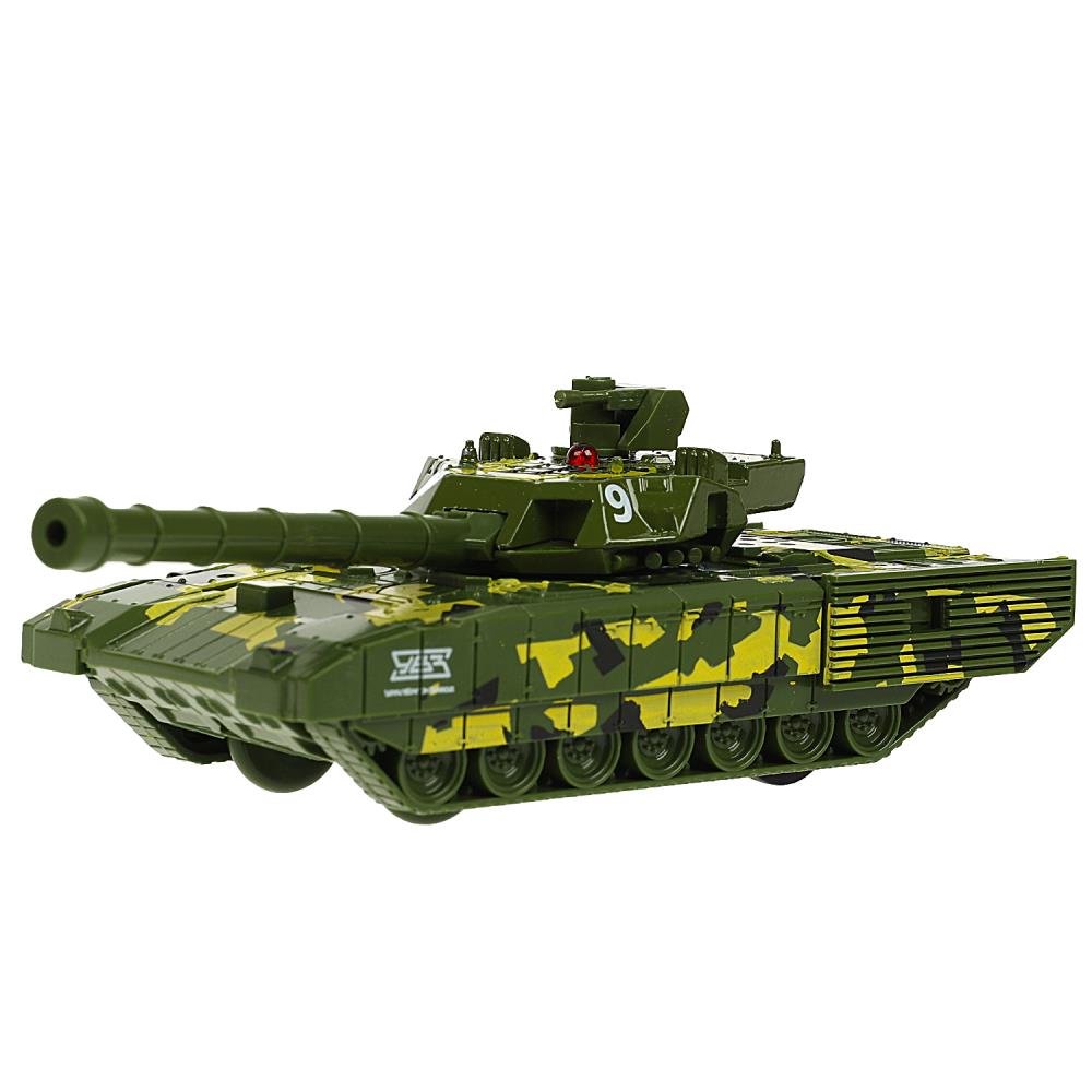 Машина ARMATA-12MIL-GN металл Армата танк Т-14 инерция 12см камуфляж ТМ Технопарк 358849 - Елабуга 