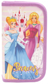 Пенал ПН-5837 2 секции большой "Изящные принцессы" 190*105 ламин.картон Проф-Пресс - Самара 