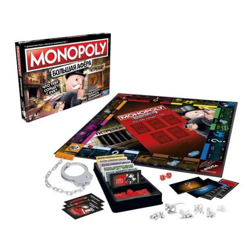 Hasbro Monopoly E1871 Игра Монополия Большая афёра - Екатеринбург 