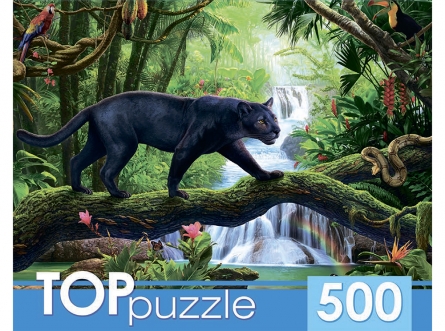 Пазлы 500эл Черная пантера ХТП500-6816 Рыжий кот - Саратов 