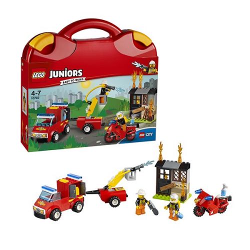 LEGO Juniors 10740 Чемоданчик Пожарная команда - Чебоксары 