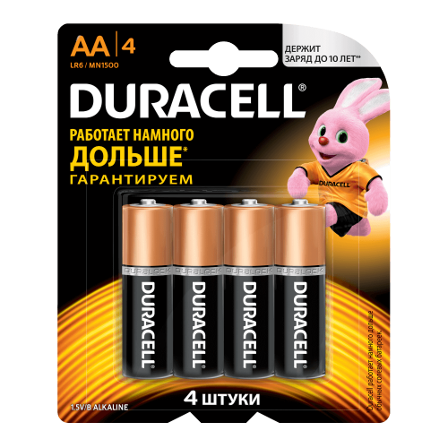 Батар duracell LR06 NEW BL4 - Самара 