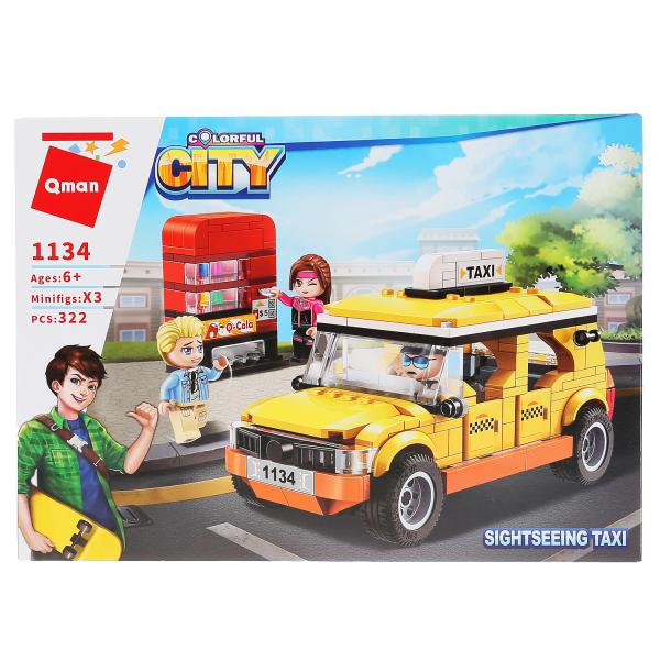 Конструктор 1134 Такси с фигурками 322дет BRICK - Киров 