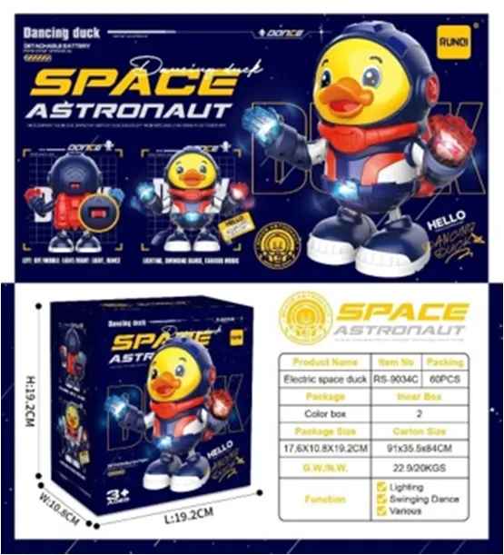 Игрушка 370000052 Космическая утка на батарейках - Бугульма 