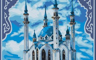 Картина "Мечеть Кул-Шариф" рисование по номерам 50*40см КН5040042/504085 - Альметьевск 