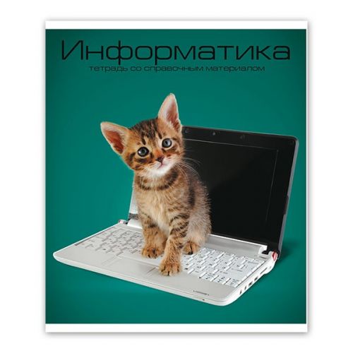 Тетрадь 48л кл Ученые коты Информатика ТТКИНФ-6УК/Р/ - Санкт-Петербург 
