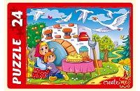 Пазлы-макси 24эл Гуси-лебеди ПУ24-0604 Рыжий кот - Йошкар-Ола 