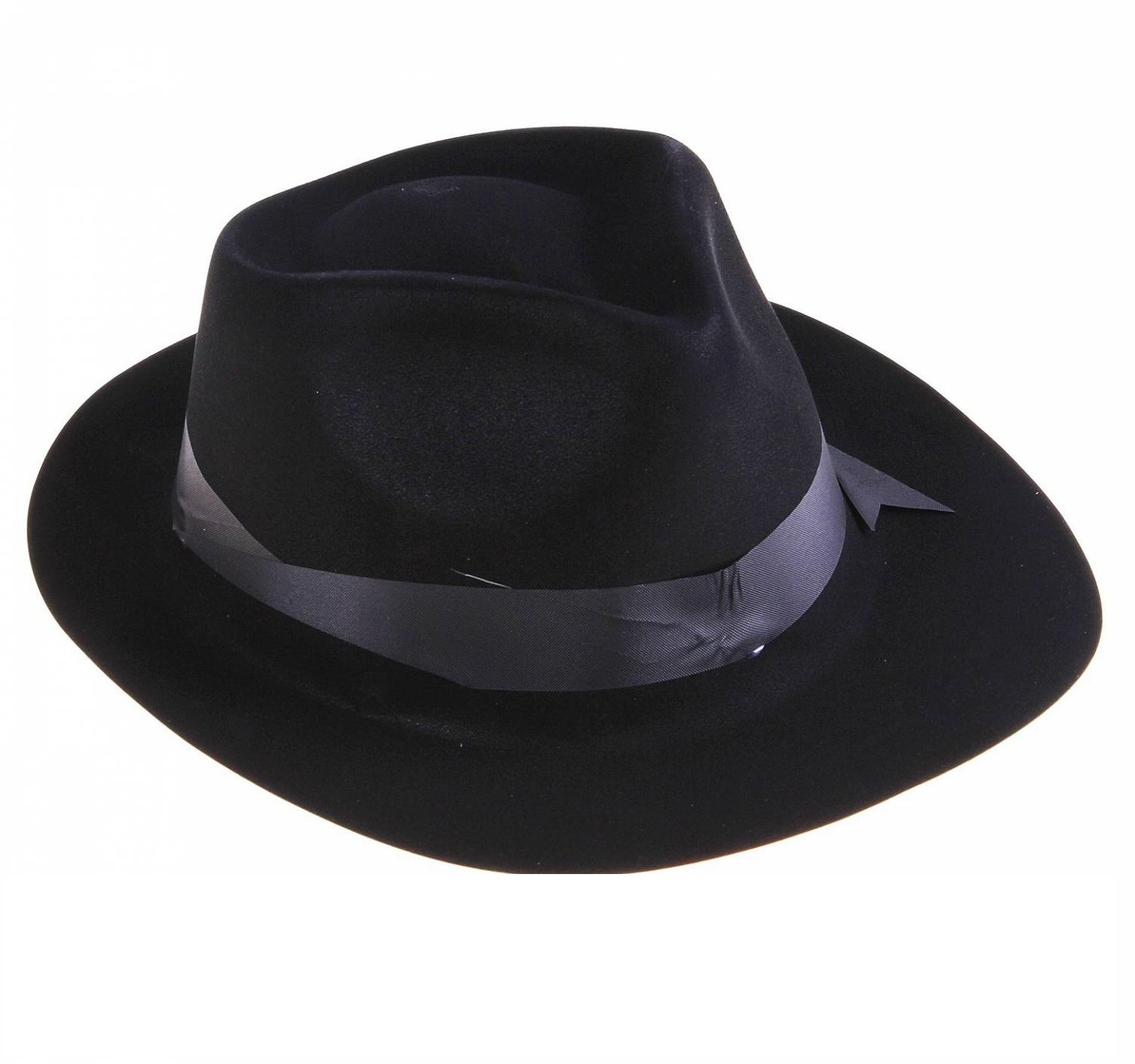 Карнавальная шляпа с кантом 325744 р-р 56-58см цвет чёрный - Набережные Челны 