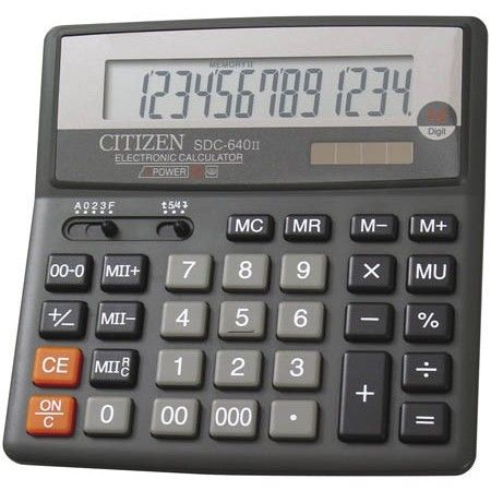 Калькулятор 640 Citezen бухгалтерский 14 разрядн/Р/ - Чебоксары 