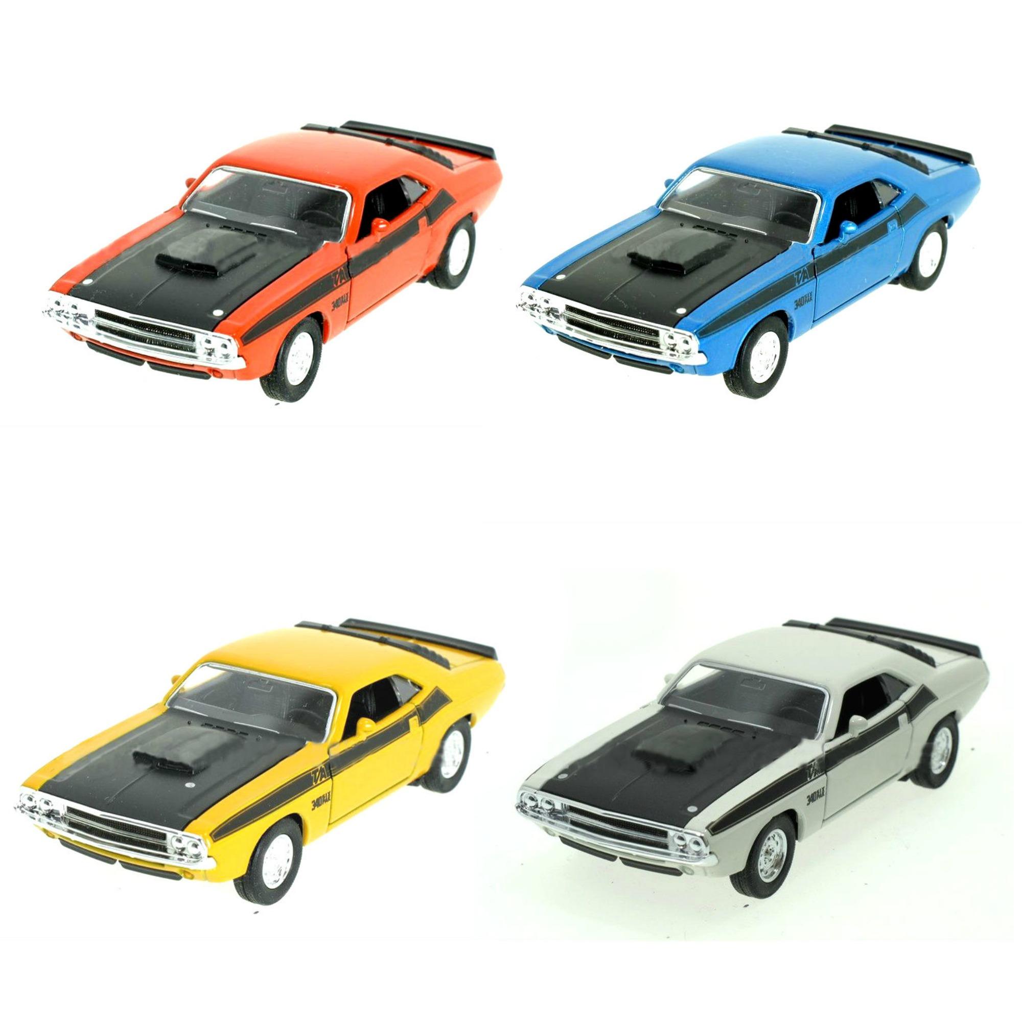 Welly 43663D Велли Модель 4.75 1970 Dodge Challenger-t/a инерция - Уфа 