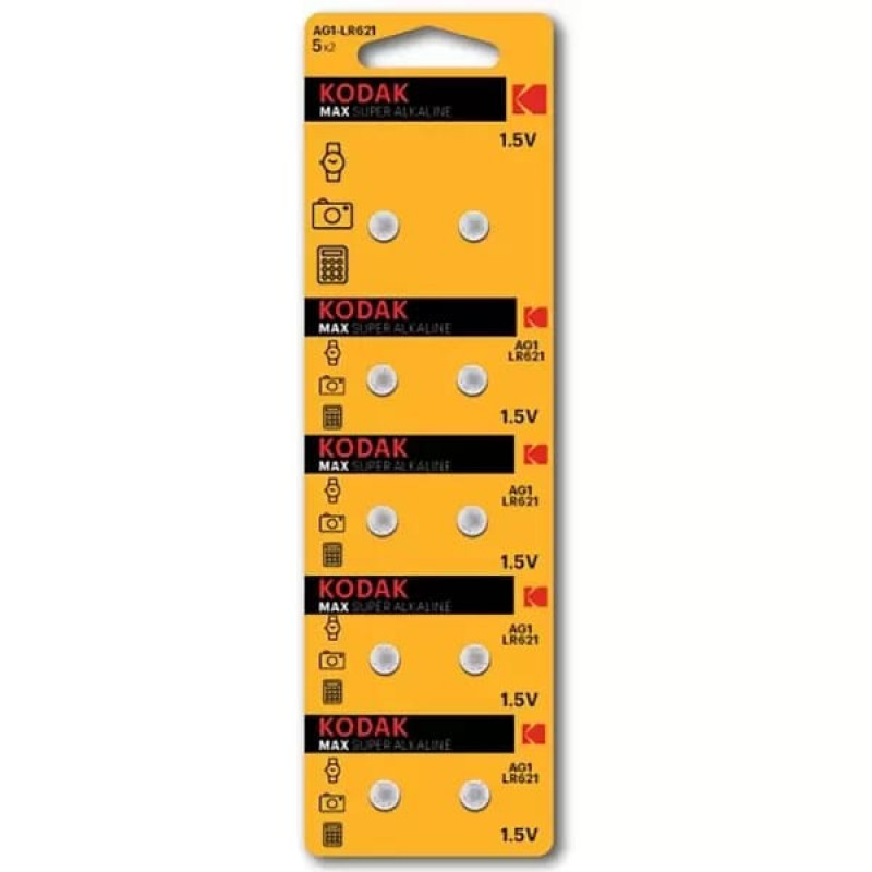 Батарейка Kodak часовая G01 BL10 364 LR621 KAG1-10 LR60 - Йошкар-Ола 