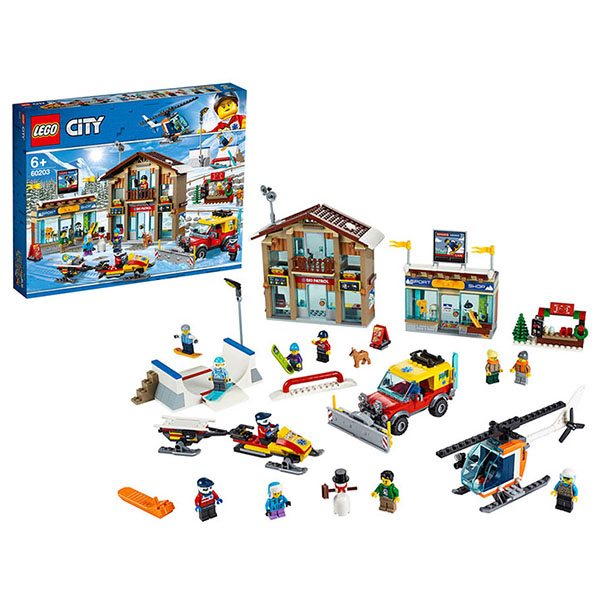 LEGO City Конструктор 60203  Горнолыжный курорт