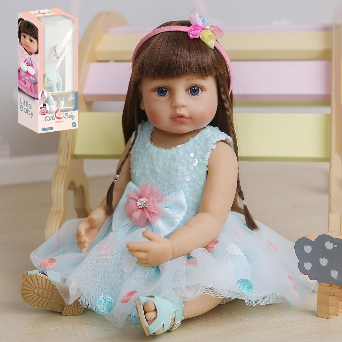 Кукла AD2022-13 55см в коробке OBL10048155 - Заинск 