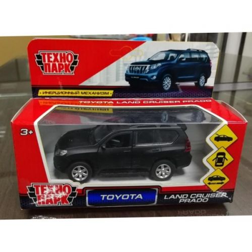 А/м 263345 TOYOTA PRADO инерция матовая черная 12см технопарк - Альметьевск 