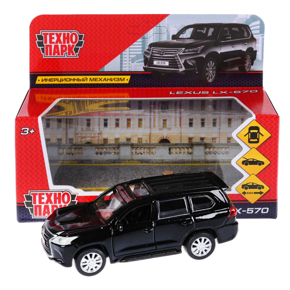 А/м 280930 LEXUS LX-570-BK черный длина 12см инерция технопарк - Елабуга 