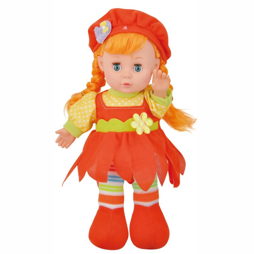 Кукла М0933 мягконабивная 30см озвученная - Ижевск 