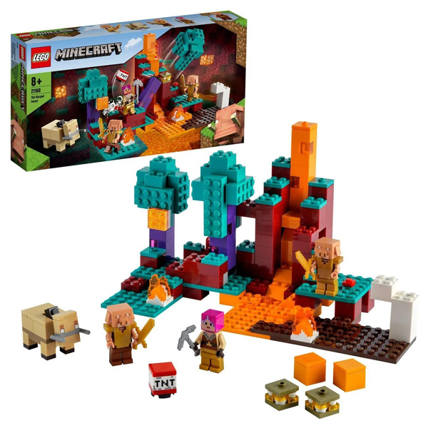 LEGO Minecraft 21168 Конструктор ЛЕГО Майнкрафт Искажённый лес