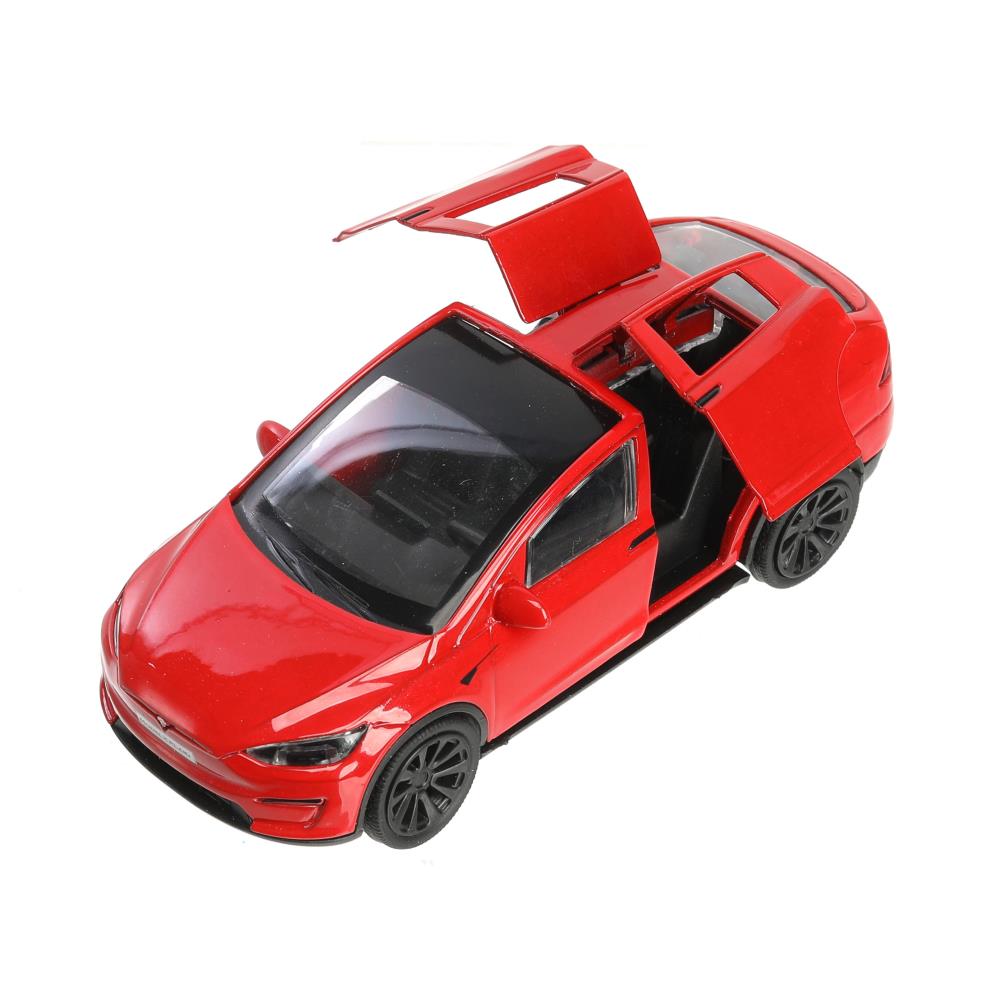 Машина MODELX-12-RD металл TESLA Mobel X Plaid красный 12см инерция ТМ Технопарк 388523 - Уральск 