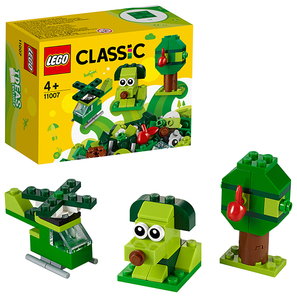 LEGO Classic 11007 Конструктор ЛЕГО Классик Зеленый набор для конструирования - Заинск 