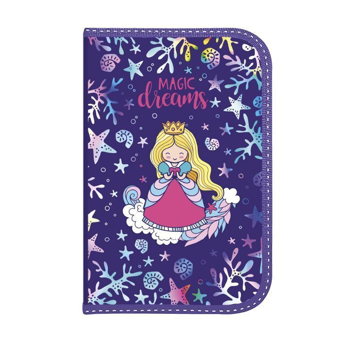 Пенал ПТК-ПМР Princess-Mermaid каркасный Schoolformat - Елабуга 
