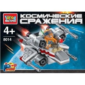 Конструктор LL-8014-R "Космические сражения" с фигуркой Город Мастеров 225382 - Нижнекамск 