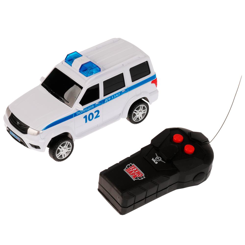 Машина PATRIOT-15RCPOL-WH на радиоуправлении УАЗ Патриот полиция 15,5см ТМ Технопарк - Омск 