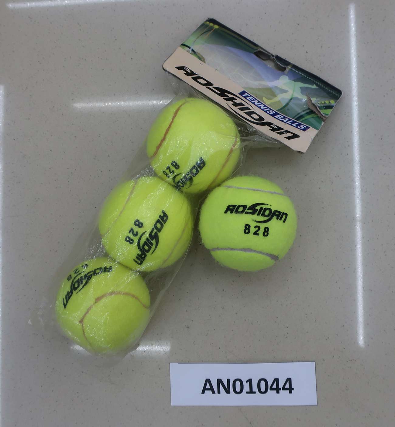 Мяч теннисный AN01044 3шт в пакете Рыжий кот ЦЕНА ЗА УПАКОВКУ - Йошкар-Ола 
