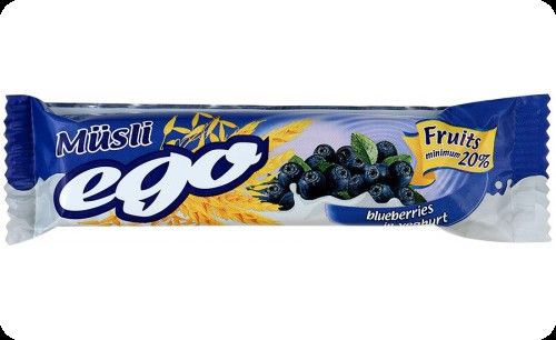Батончик мюсли "EGO" Черника йогурт 25гр - Магнитогорск 